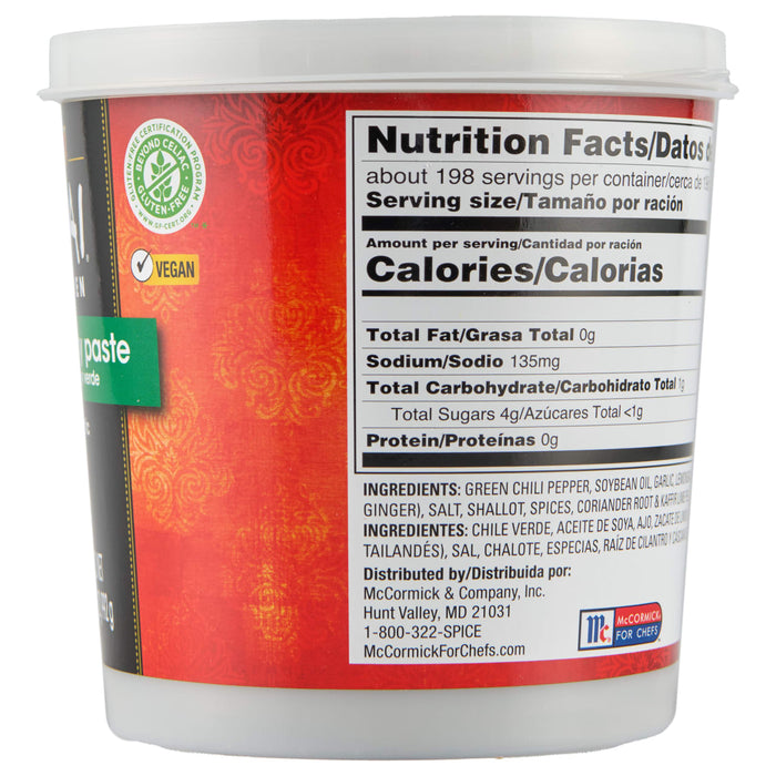Thai Kitchen Green Curry Paste, 35.0 oz