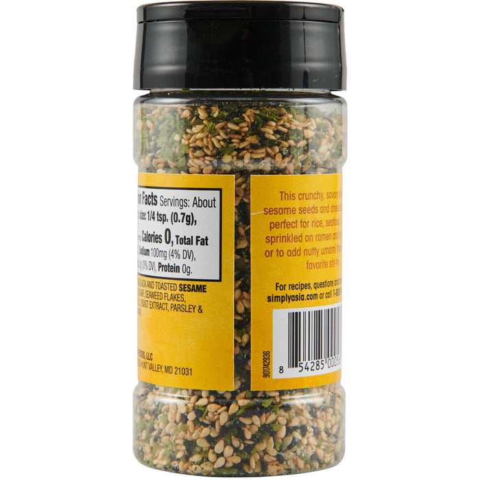 A bottle of Simply Asia Sesame Seasoning.