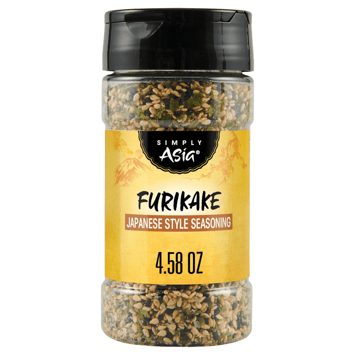 A jar of Simply Asia Furikake Japanese Style Seasoning.