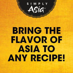 Simply Asia advertisement promoting the ability to bring Asian flavors to any recipe.