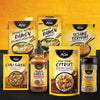 A variety of products from the brand Simply Asia are displayed, including ramen, stir-fry sauce, and seasoning.