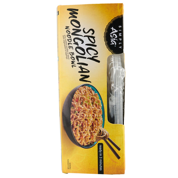 Simply Asia® Spicy Mongolian Noodle Bowl, 8.5 oz (6-Pack)