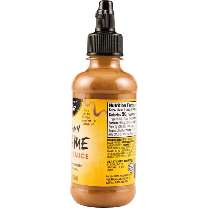 Simply Asia® Creamy Sesame Drizzle Sauce, 8 fl oz