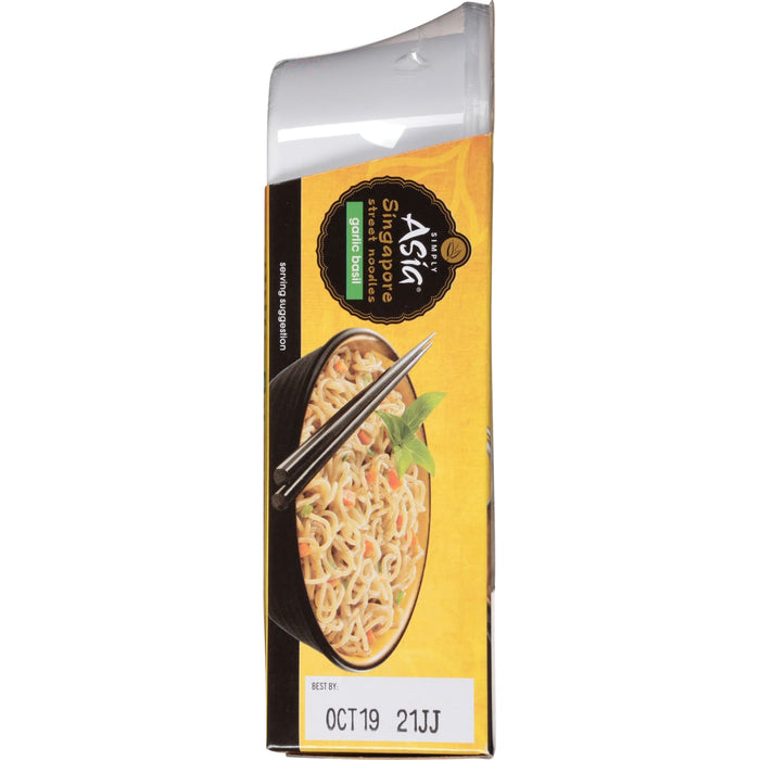 Simply Asia® Garlic Basil Singapore Street Noodles, 9.24 oz