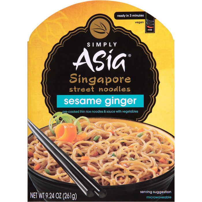 Simply Asia® Sesame Ginger Singapore Street Noodles, 9.24 oz