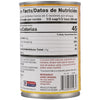 A close up view of the nutrition facts and ingredient label on a Simply Asia Plain Milk Substitute Can 13.66 Oz which is a product of Thailand distributed by McCormick for Chefs.