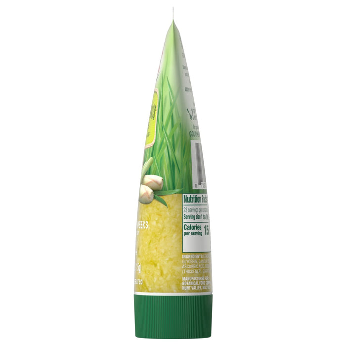 A bottle of Gourmet Garden Organic Lemongrass Paste.