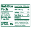Nutrition facts label for a product with 10 calories per serving.