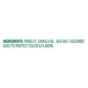 Ingredients for the product include parsley canola oil sea salt and ascorbic acid.