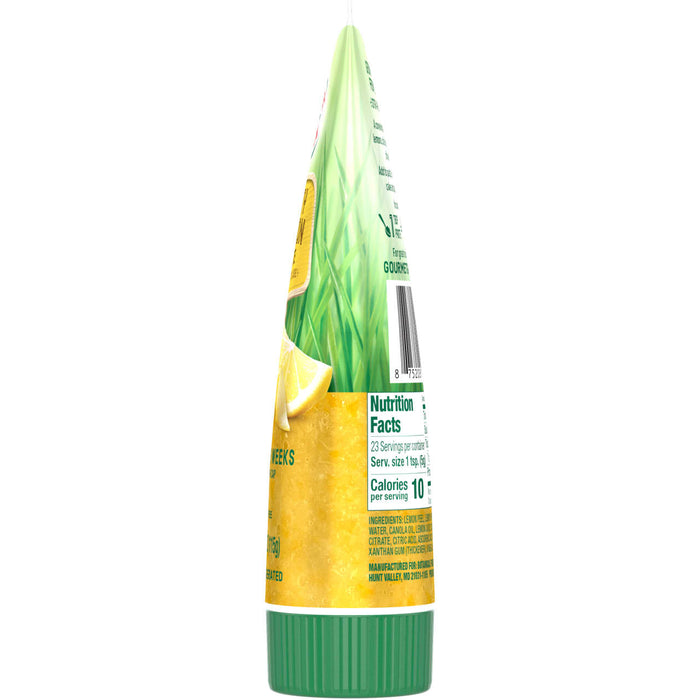 A bottle of Botanical Choice Gourmet Lemon Peel a product of Hunt Valley MD.