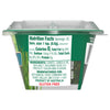 The side of a container of Gourmet Garden Chive Seasoning Chopped .35 Oz, showing the nutrition facts and ingredients list.