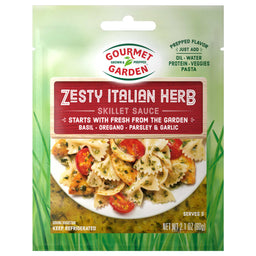 Gourmet Garden™ Zesty Italian Herb Skillet Sauce, 2.12 oz