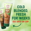 Gourmet Garden Cold Blended Onion Herb Blend tubes are shown with the text Cold Blended, Fresh for Weeks, See Date on Cap.