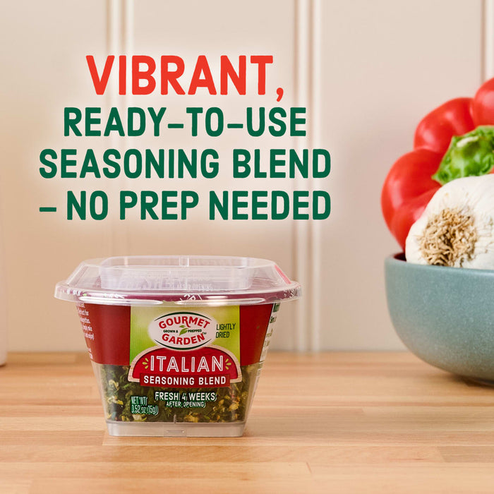 Gourmet Garden™ Lightly Dried Italian Seasoning Blend, 0.52 oz – McCormick