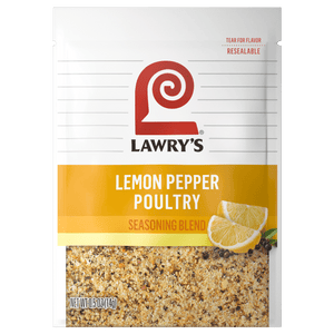 Lawry's® Lemon Pepper Poultry Seasoning Blend, 0.5 oz