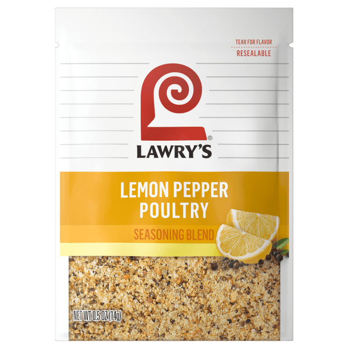 Lawry's® Lemon Pepper Poultry Seasoning Blend, 0.5 oz