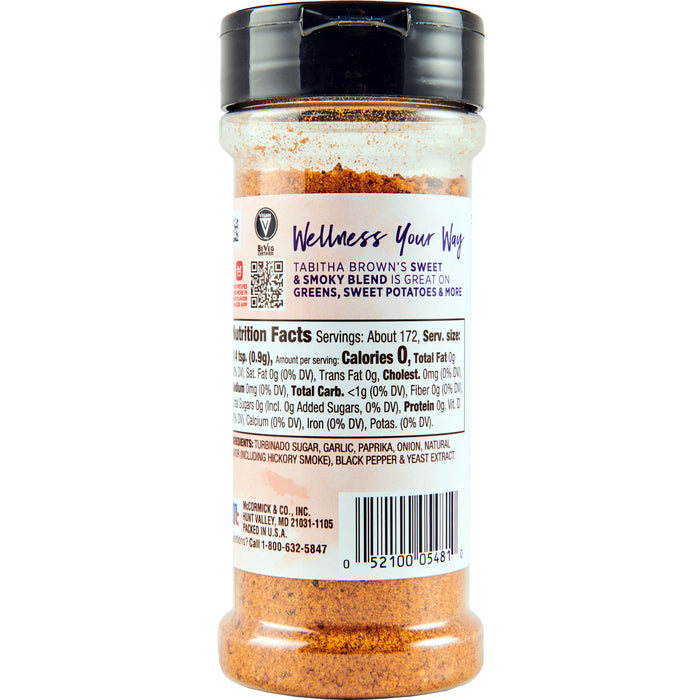 McCormick® Salt Free Like Sweet Like Smoky by Tabitha Brown All Purpose Seasoning, 5.5 oz