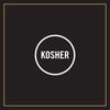 The image shows a Kosher certification logo.