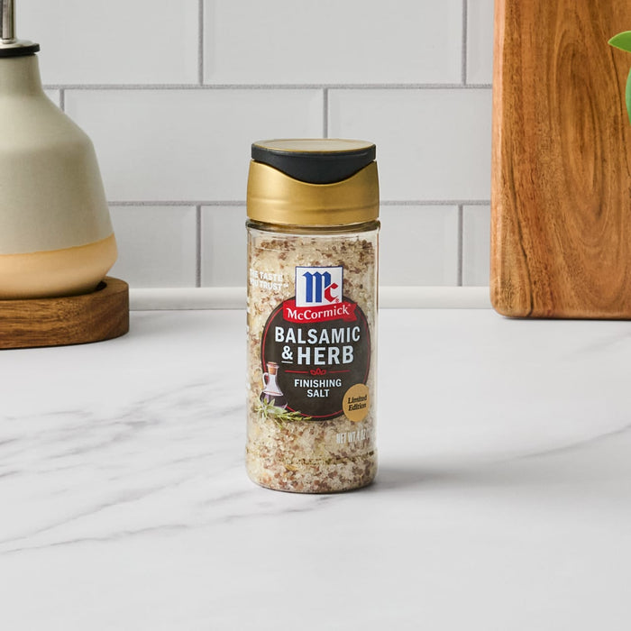 McCormick® Balsamic & Herb Finishing Salt, 4 oz