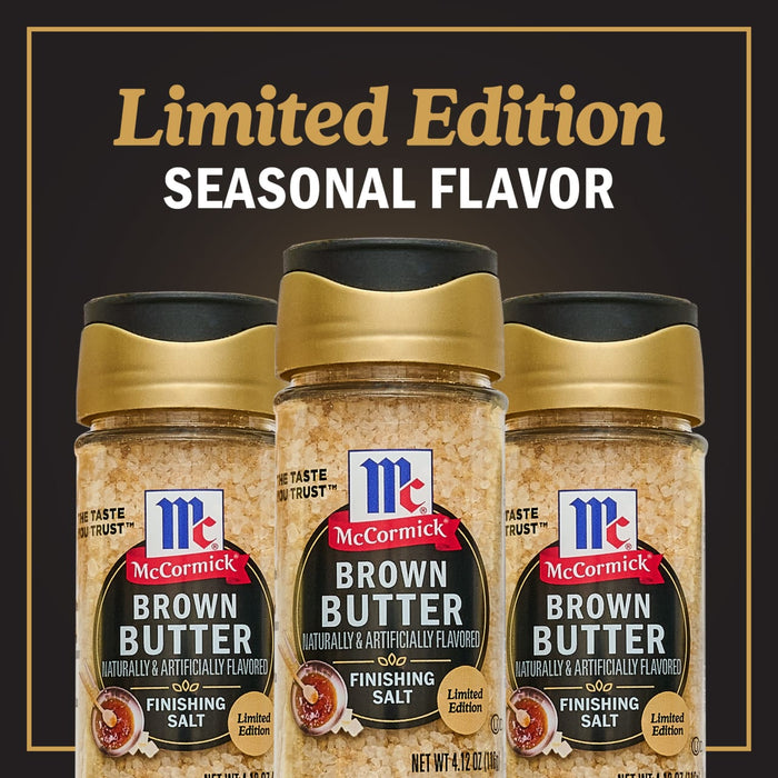 McCormick® Brown Butter Finishing Salt, 4.12 oz