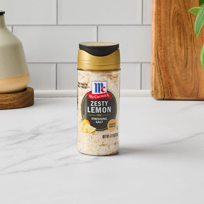 McCormick® Zesty Lemon Finishing Salt, 4.37 oz