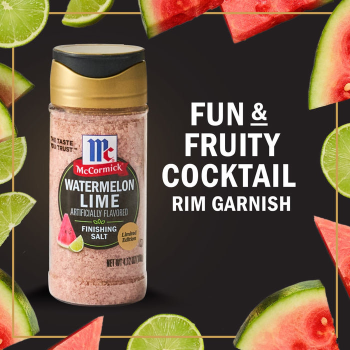 McCormick® Watermelon Lime Finishing Salt, 4.12 oz