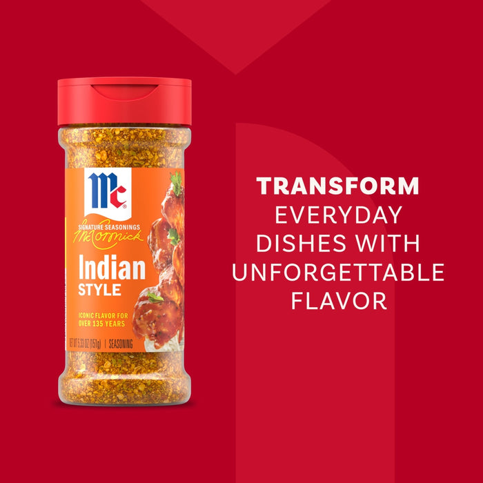 McCormick® Indian Style Seasoning, 5.33 oz