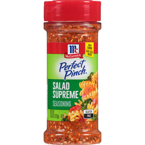 McCormick® Perfect Pinch® Gluten Free Salad Supreme Seasoning, 4.34 oz