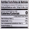 The nutrition facts label for Lawry'S Adobo Seasoning, 38 Oz, indicates that one serving contains 0 calories, 440mg of sodium, and 0g of total fat.