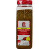 A container of Lawry's Salt-Free Lemon &amp; Pepper Seasoning.