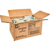 An open cardboard box is filled with numerous individual packets of Lawry'S Salt Free 17 Seasoning, with product details visible on the side of the box.