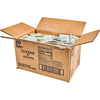 An open cardboard box is filled with numerous small individual packets of Lawry'S Salt Free 17 Seasoning, with the product name and nutritional information visible on the side of the box.