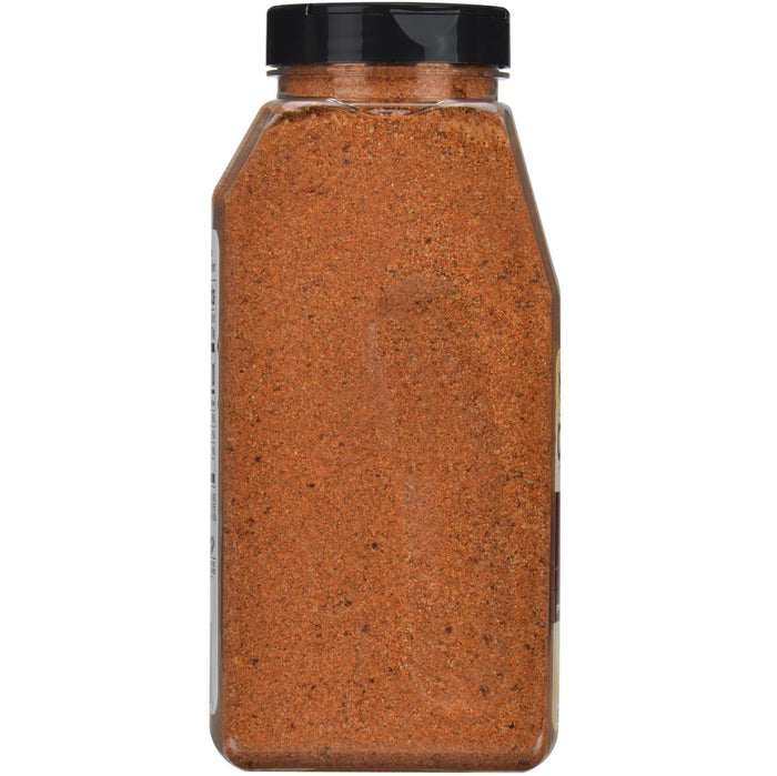 A glass jar of McCormick Grill Mates Montreal Steak Seasoning.