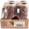 A shrink-wrapped case containing four half-gallon jugs of Frank'S Redhot Spicy Maple Wing Sauce &amp; Dip, 0.5 Gal, sits on a cardboard tray with a white shipping label.