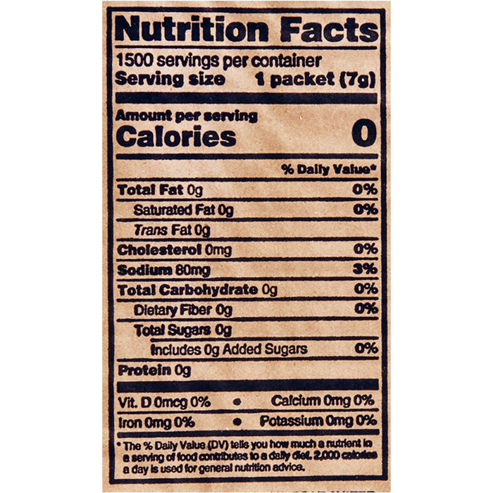 French's Yellow Mustard Packet 1500/7 G