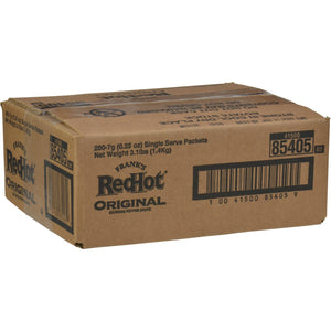 A box of Frank's RedHot Original Cayenne Pepper Sauce.