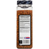 A McCormick for Chefs Hamburger Seasoning bottle with nutrition facts and ingredients.