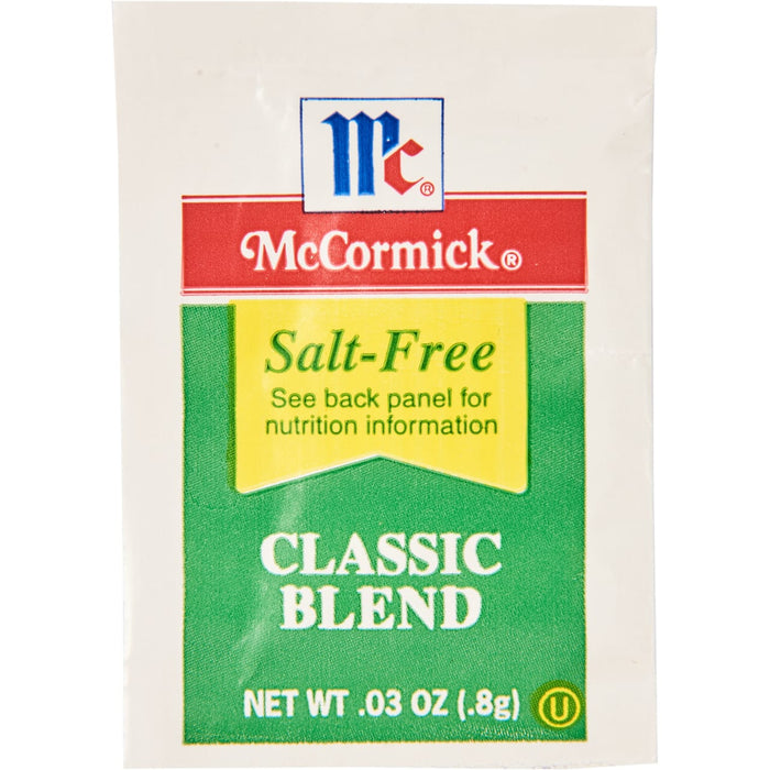 McCormick Culinary Salt-Free Classic Blend Packets, 0.03 oz