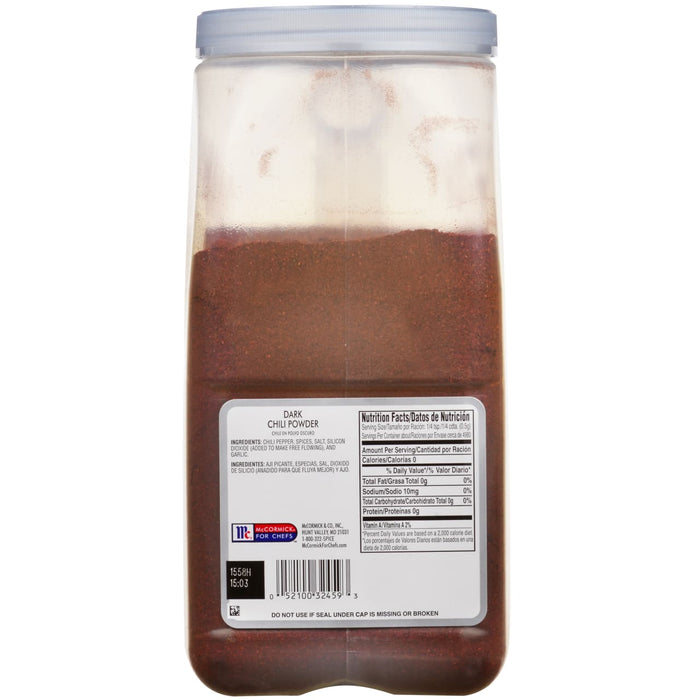 McCormick Culinary Dark Chili Powder, 5.5 lb