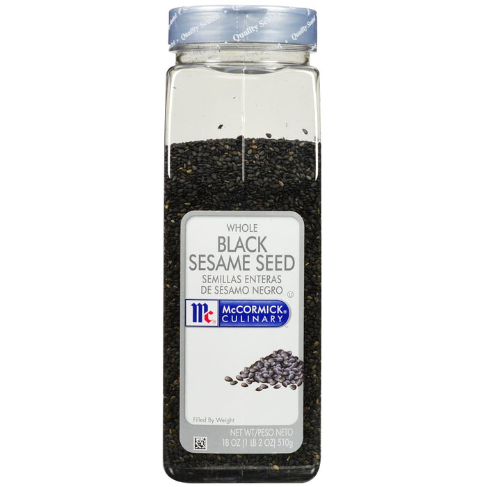 McCormick Culinary Whole Black Sesame Seed, 18.0 oz