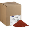 A box of McCormick Culinary Paprika E/FCY with a pile of paprika in front of it.