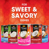 A variety of Thai Kitchen coconut milk products are displayed with the text For Sweet &amp; Savory Dishes above them.