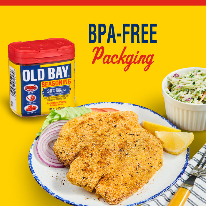 OLD BAY® 30% Less Sodium Seasoning, 2 oz