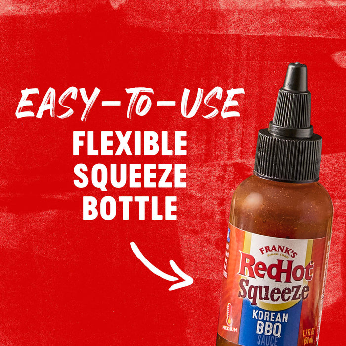 Frank's RedHot® Korean BBQ Squeeze Sauce, 1.7 fl oz