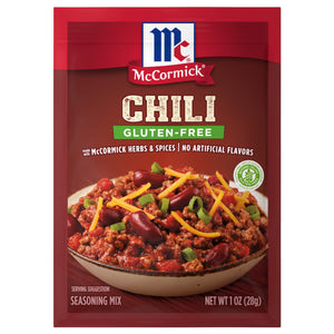 McCormick® Gluten Free Chili Seasoning Mix, 1 oz (6-Pack)