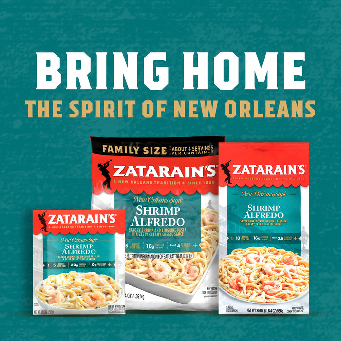 Zatarain's® Frozen Shrimp Alfredo, 10.5 oz