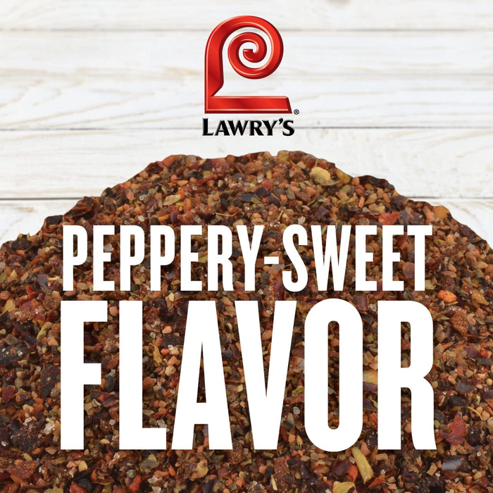 Lawry's Seasoning Salt with a peppery-sweet flavor.