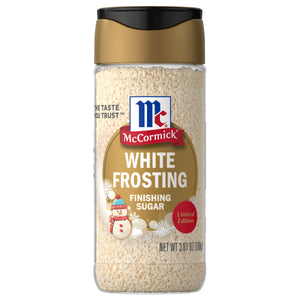 McCormick® White Frosting Finishing Sugar, 3.81 oz
