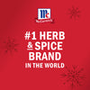 McCormick logo and text stating #1 Herb &amp; Spice Brand in the World.
