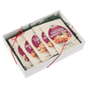 A gift box containing four packets of Knorr Chicken Noodle Soup mix.